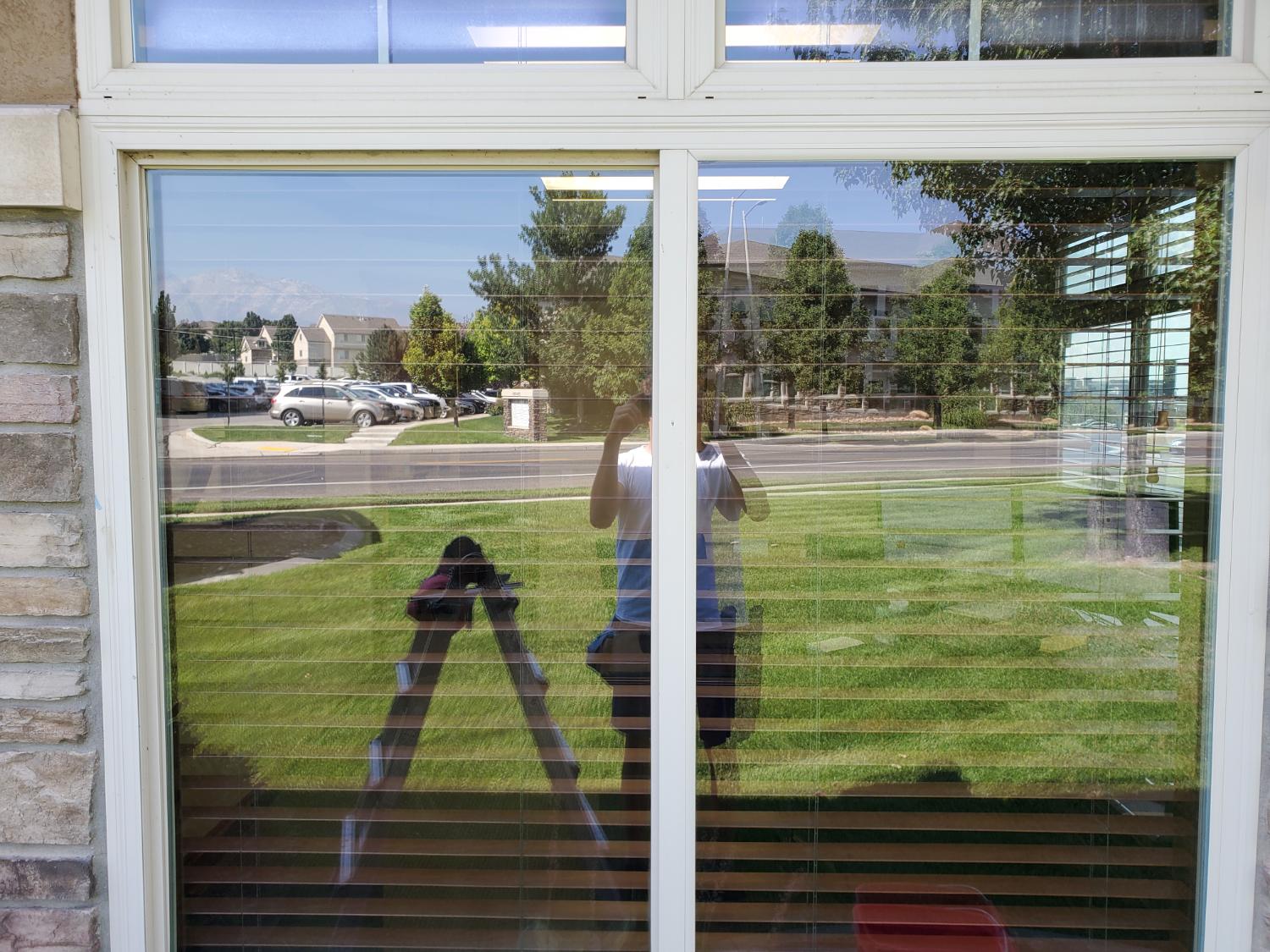 Crystal clear commercial glass